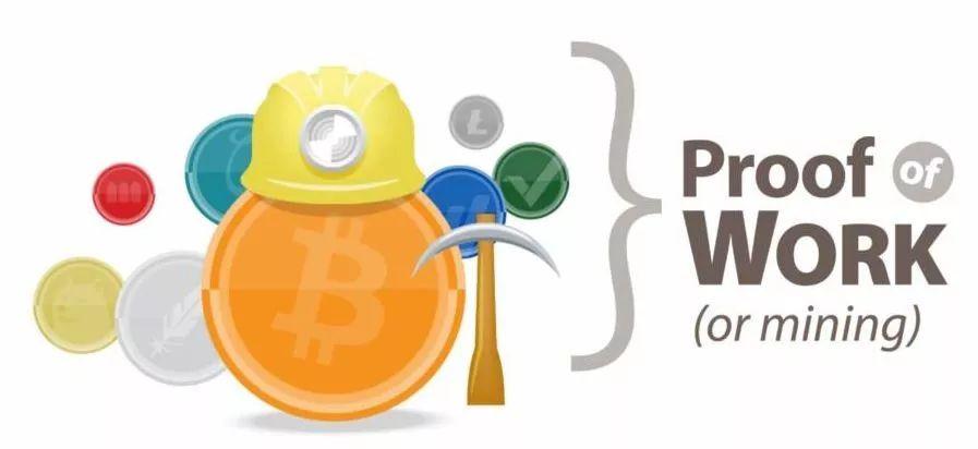 Two miners, Alice and Bob, comparing their mining rigs, highlighting the difference in power consumption and hash rate.