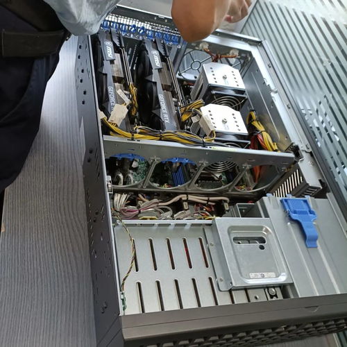 High-performance ASIC mining rig operating in a mining farm