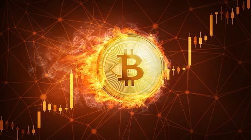 Graphical representation of Bitcoin price fluctuation